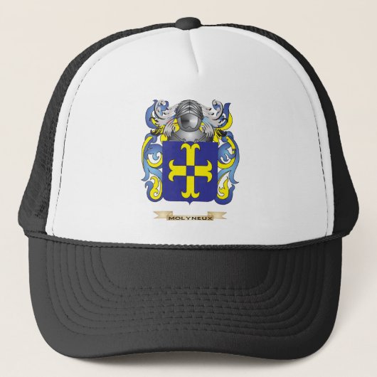 Molyneux wapenstilstand (gezinscrest) trucker pet (Voorkant)