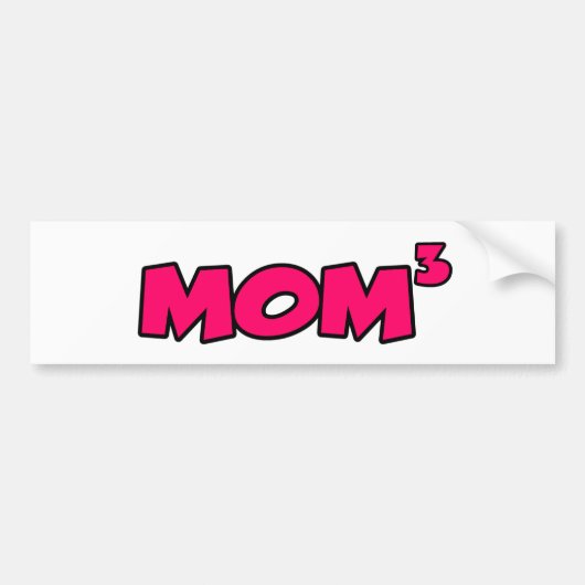 MOM3 BUMPERSTICKER (Voorkant)