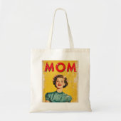 MOM (1) 1960s-geïnspireerde graphics Tote Bag (Voorkant)