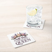 Mom A Title Just Above Queen Kartonnen Onderzetters (Insitu)