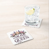 Mom A Title Just Above Queen Kartonnen Onderzetters (Insitu)