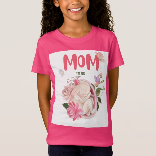 MOM AFBEELDING DESIGN T-SHIRT (Voorkant)