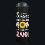 Mom And Granny Floral Birthday Thermosbeker<br><div class="desc">Mom And Granny Floral Birthday</div>