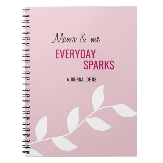 Mom and Me Journal Memory Keeper Moederdag Gift Notitieboek (Voorkant)