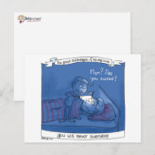 Mom, are you awake? Postcard Briefkaart (Voorkant / Achterkant)