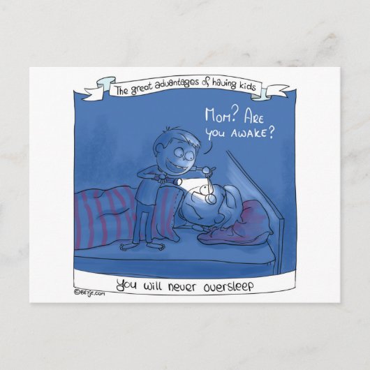 Mom, are you awake? Postcard Briefkaart (Voorkant)