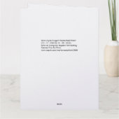 Mom as Computer Impasto Oil Painting Kaart (Achterkant)