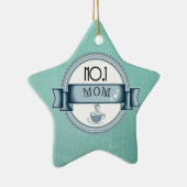 MOM award retro stijl Keramisch Ornament (Rechts)