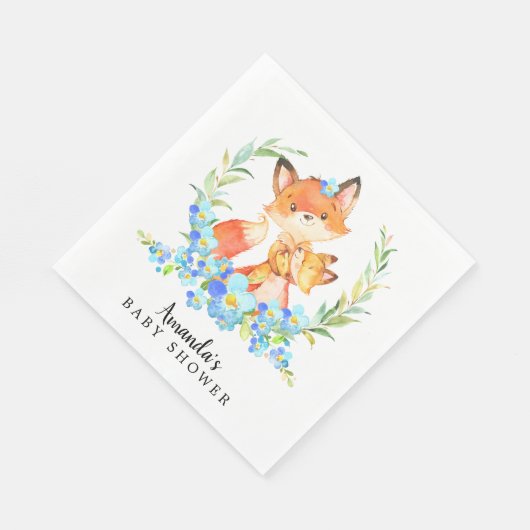 Mom & Baby Fox Boys Douchepapier servetten (Hoek)