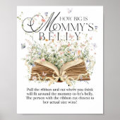Mom Belly Nieuw Chapter Book Theme Wildflower Poster (Voorkant)
