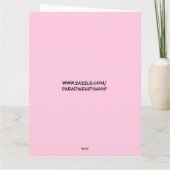 MOM BIRTHDAY TREE BOEST FANTASY Wenskaart Kaart (Achterkant)