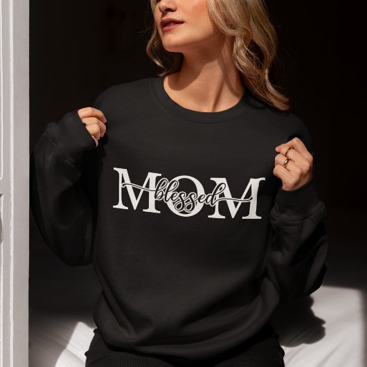 Mom Blessed Cute Mother Day Gift Trui