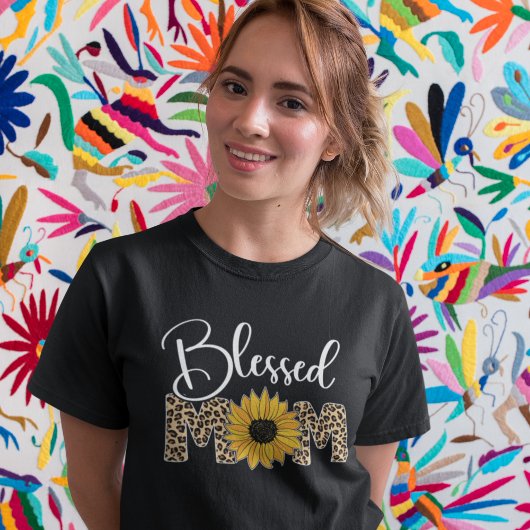 Mom Blessed Cute Mother Day T-shirt