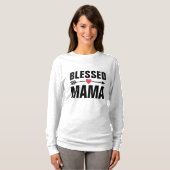 MOM BLESSED MAMA T-shirt (Voorkant volledig)