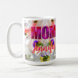'Mom-Boss-Fire' – Diseño floral en cubos  Koffiemok