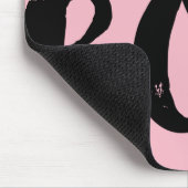 MOM BOSS Modern Typografie script Trendy Chic Muismat (Hoek)