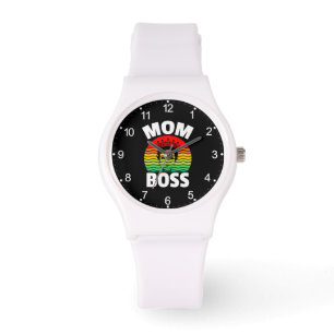 Mom Boss Moederdag Gift-66620 Horloge