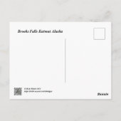 Mom!!  Brooks Falls Alaska  Briefkaart (Achterkant)