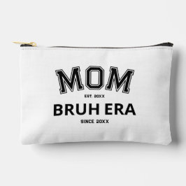Mom Bruh Era Custom Jaar Zwart Logo Wit Etui