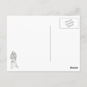 Mom & child briefkaart (Achterkant)