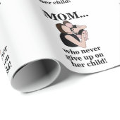 Mom Child Mother Birthday Cadeaupapier (Rol Hoek)