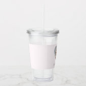 Mom Custom Name & Photo | Acrylic Tumbler Acryl Drinkbeker (Rechts)