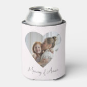 Mom Custom Name & Photo | Personalized Can Cooler (Blikje Voorkant)