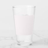 Mom Custom Name & Photo | Personalized Glass Cup Glas (Achterkant)