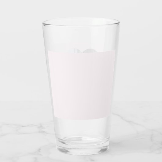 Mom Custom Name & Photo | Personalized Glass Cup Glas (Achterkant)