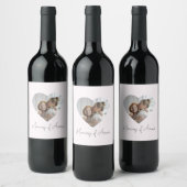 Mom Custom Name & Photo | Personalized Wine Label Wijn Etiket (Flessen)