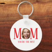 MOM Custom Photo Keychain (Voorkant)