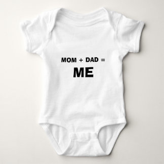 MOM + DAD = ME ROMPER