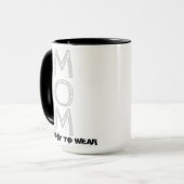 MOM - de moeite waard om te worden Draag Mok (Voorkant links)