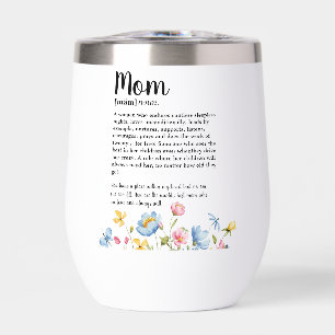 Mom Definition Kleurrijke Wildflower