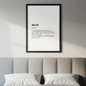 Mom Definition Poster | Dictionary Style