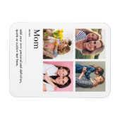 Mom Dictionary Definitie Fotocollage Magneet (Horizontaal)