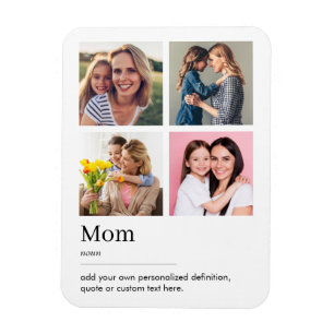 Mom Dictionary Definitie Fotocollage Magneet