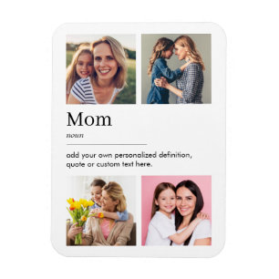 Mom Dictionary Definitie Fotocollage Magneet