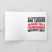 MOM DONALD TRUMP MOEDERDAG WENSKAARTEN KAART (Binnen)