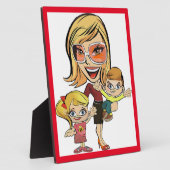 MOM EN KINDEREN FOTOPLAAT (Zijkant)