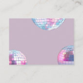 Mom era baby shower Boek aanvraag Kaart (Achterkant)