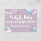 Mom era baby shower Boek aanvraag Kaart (Voorkant)