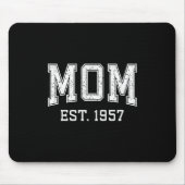 Mom Est 1957 D Mother’s Day Ized Premium Tri-blend Muismat (Voorkant)