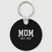 Mom Est 1957 D Mother’s Day Ized Premium Tri-blend Sleutelhanger (Voorkant)