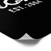 Mom Est 2004 Custom Mom Personalized Mother’s Day  Poster (Hoek)