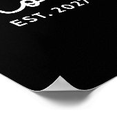 Mom Est 2027 Mom D Mother’s Day Ized  Poster (Hoek)