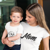 Mom Est. Black Script | Custom T-shirt