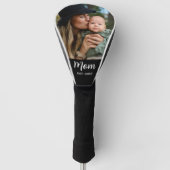 Mom Est. Script Photo  Golfheadcover (Voorkant)