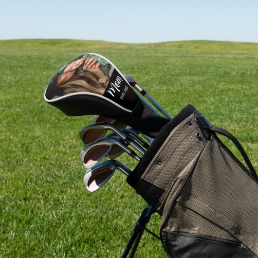 Mom Est. Script Photo  Golfheadcover (Insitu)