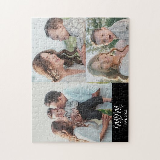 Mom Established, 3-Photo Jigsaw Puzzle Legpuzzel (Verticaal)